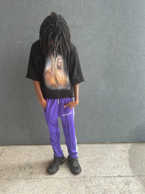 Jesus Cropped Crewneck